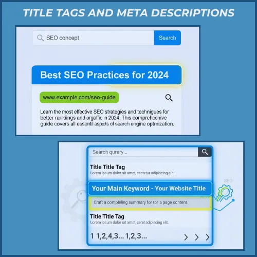Title Tags and Meta Descriptions
