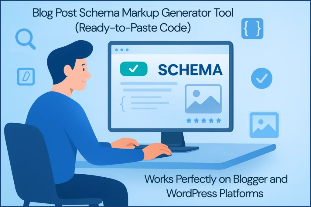 Blog Schema Markup Generator Tool for SEO