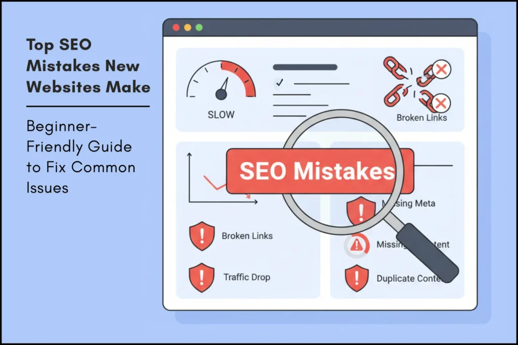 Top SEO Mistakes New Websites Make