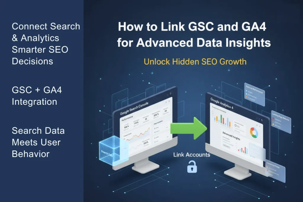 How to link Google Search Console with GA4 to analyze search data and user behavior together